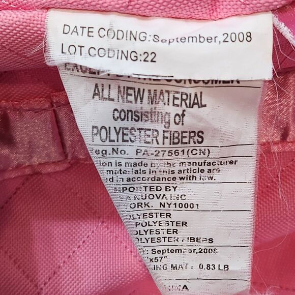 Disney Princess Aurora, Belle & Cinderella Girls Kids Pink Duffle Bag - Picture 13 of 13